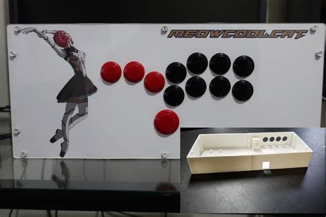 3D Printed Fight Stick - Praetorian Classic - Hitbox Compatible Case