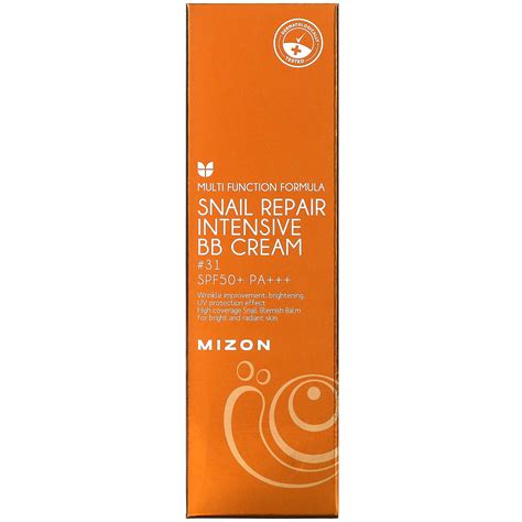 Mizon, Snail Repair Intensive BB Cream, SPF 50+ PA+++, #31, 1.76 oz (50 ...