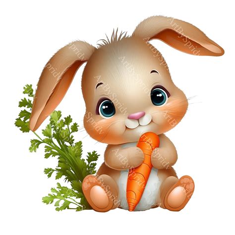 Cartoon Baby Rabbit