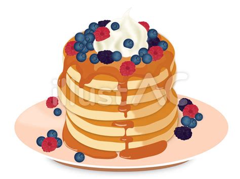 Pancakeイラスト - No: 22592712｜無料イラスト・フリー素材なら「イラストAC」