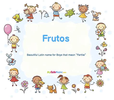 Frutos meaning - what is the meaning of name Frutos ? [**UPDATE 2025**]