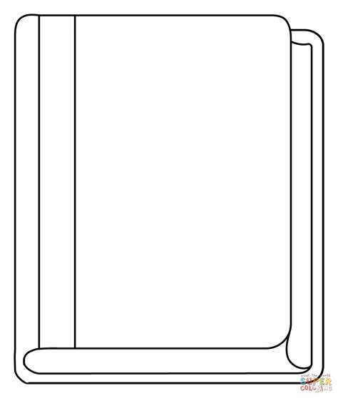 Blank Book Cover Coloring Page Best Shop Dpise2022dpsuminhopt