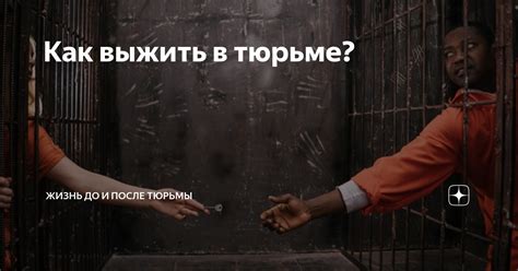 Как выжить в тюрьме? | Жизнь до и после тюрьмы | Дзен
