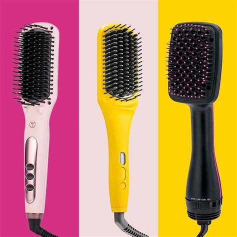10 Best Hair Straightener Brushes for Smooth, Silky Hair | Hair brush
