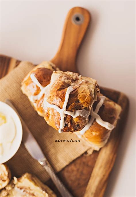 Choc Chip Hot Cross Buns Adore Foods