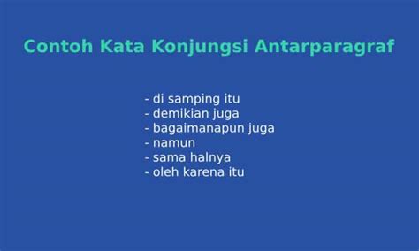 Contoh Kata Konjungsi Beserta Pengertian Kalimat Dan Fungsi