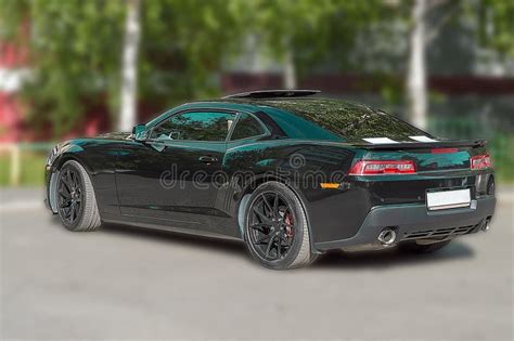 Sports Car Back View Stock Image Image Of Sedan Cast 15833503