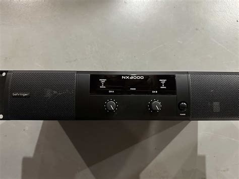 Behringer Nx 3000 Power Amp Reverb