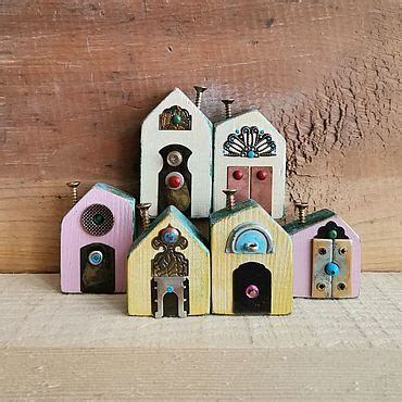 Домики зеленые. Маленькие купить в интернет-магазине Ярмарка Мастеров ...