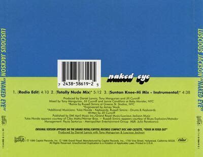 LUSCIOUS JACKSON NAKED EYE CAPITOL NEW CD EBay