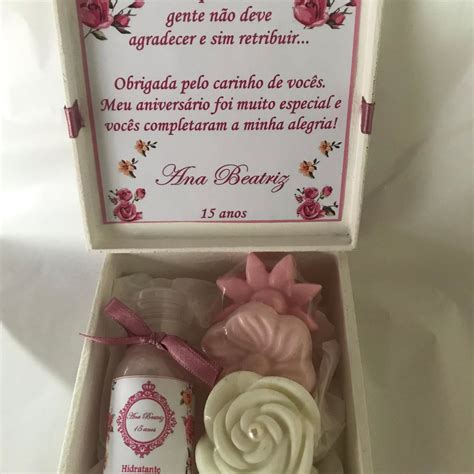 Anos Lembrancinha Convidados Homenageados Da Debutante Elo