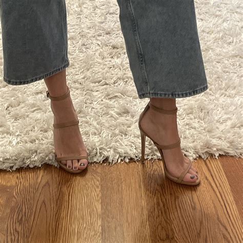 Tony Bianco Nude Heels Tony Bianco Strapped Depop