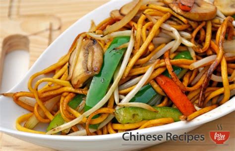 Roast Pork Chow Mein Chinese Recipes For All