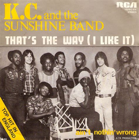 K.C. And The Sunshine Band – That's The Way (I Like It) (1975, Vinyl ...