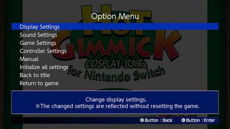 Hot Gimmick Cosplay Jong For Nintendo Switch Baud Attitude
