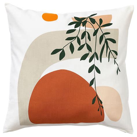 ГРУМСПИНАРЭ GUMPSPINNARE Чехол на подушку с рисунком, разноцветный ...