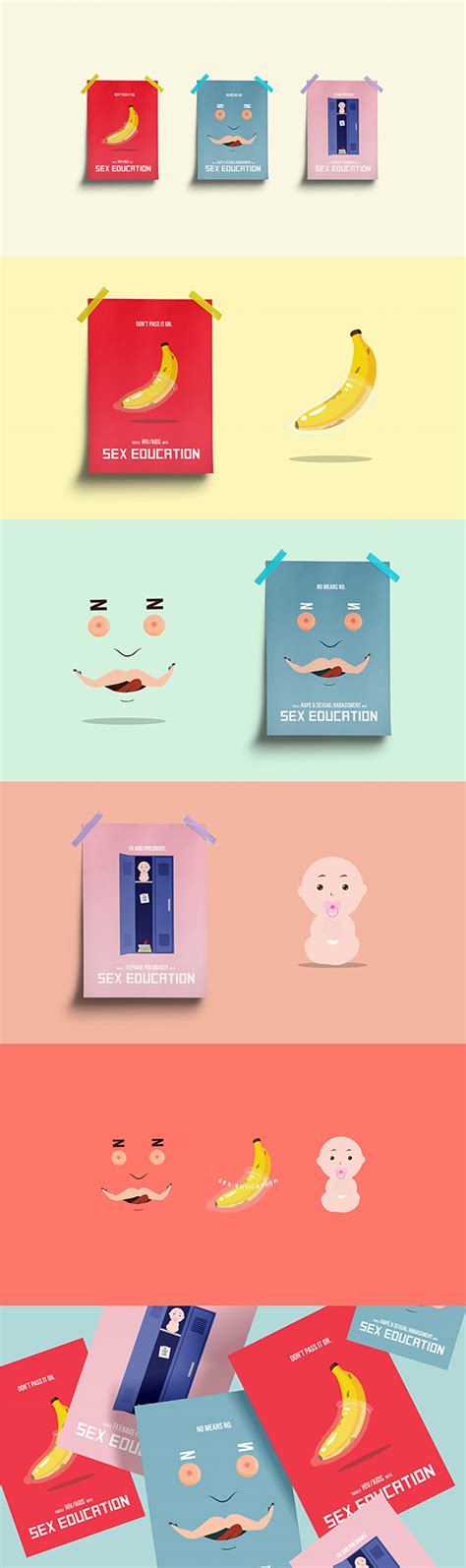 Sex Education Posters Behance
