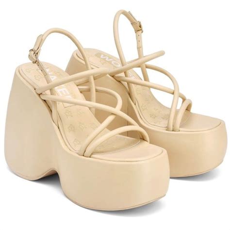 Naked Wolfe Mystery Oat Platform Heels Size High Heels Heels Fashion Sandals
