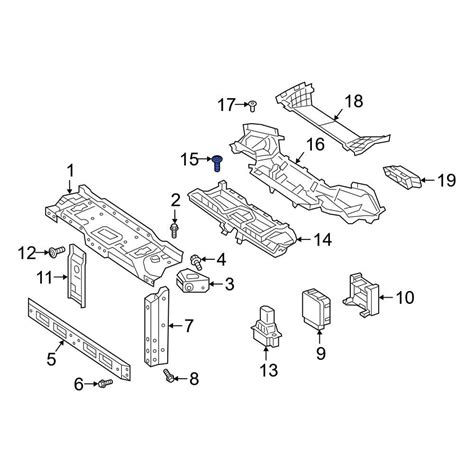 Mercedes-Benz OE 000000001476 - Upper Door Latch Bolt