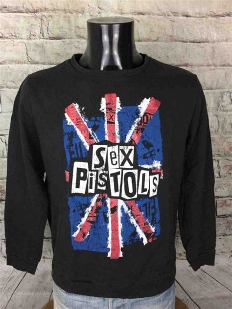 Sex Pistols Sweatshirt Official License Punk Gabba Vintage