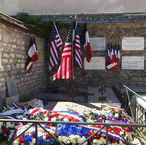 Changing of the Flag on La Fayette’s Tomb — Parisology