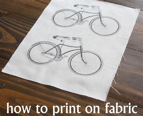 How to Print on Fabric - The Graphics Fairy