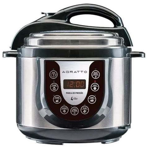 Panela De Pressão De Feijão Elétrica - Panela Elétrica de pressão 4 Litros Para Feijão - A.R Variedades MT ...