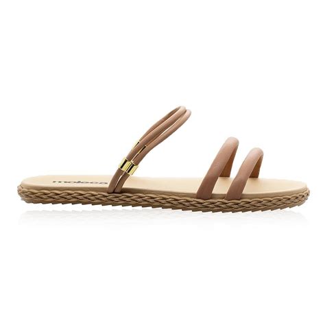 Rasteira Feminina Moleca Nude Zuazen Preço e Qualidade