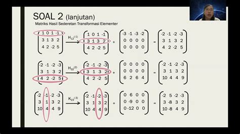 Uts Matematika Informatika Soal Perkalian Matriks Transformasi