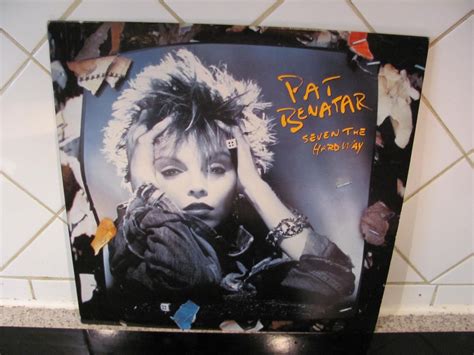 PAT BENATAR SEVEN THE HARD WAY SEX AS A WEAPON LP CHRYSALIS VINYL