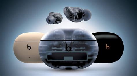 Apple выпустила новые наушники Beats Studio Buds+ с прозрачным дизайном