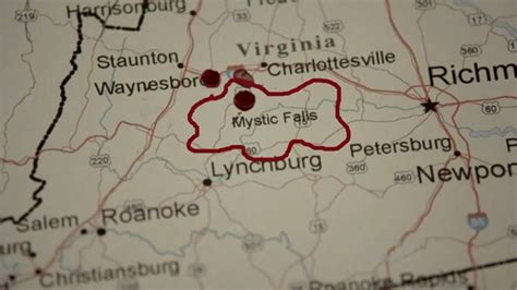 Mystic Falls Virginia Map - Road Map Of The United States