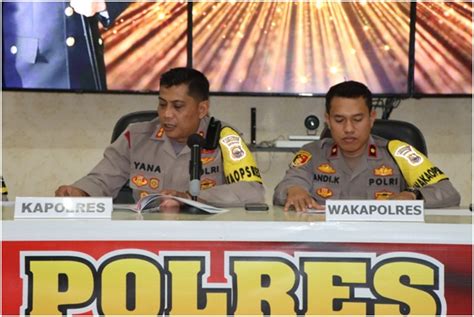 Press Release Pencapaian Dan Kinerja Polres Kepahiang Selama Tahun 2022