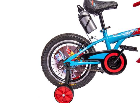 BICICLETA INFANTIL MONARK HOT WHEELS RACING ARO Azul