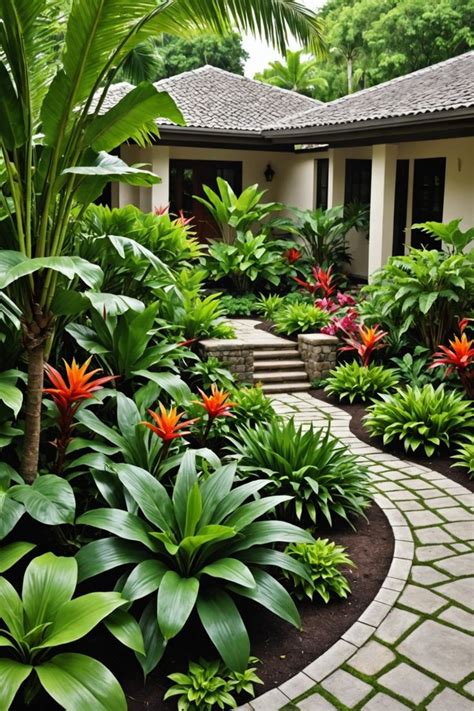 Tranquil Escapes Turn Your Front Yard Into A Tropical Oasis With