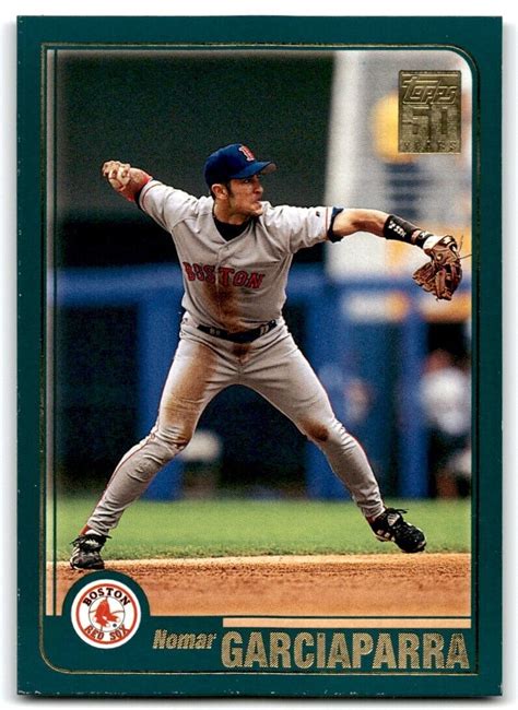 Topps Nomar Garciaparra Boston Red Sox Ebay