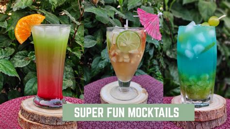 Three Easy Mocktails Last Video New Year Mocktail Party