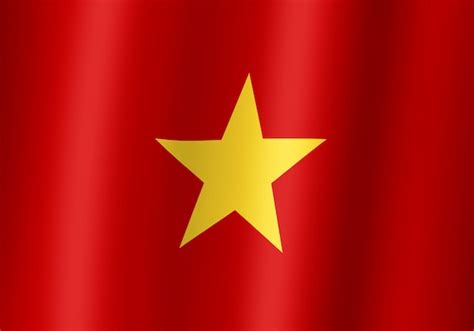 Premium Photo Vietnam National Flag 3d Illustration Close Up View