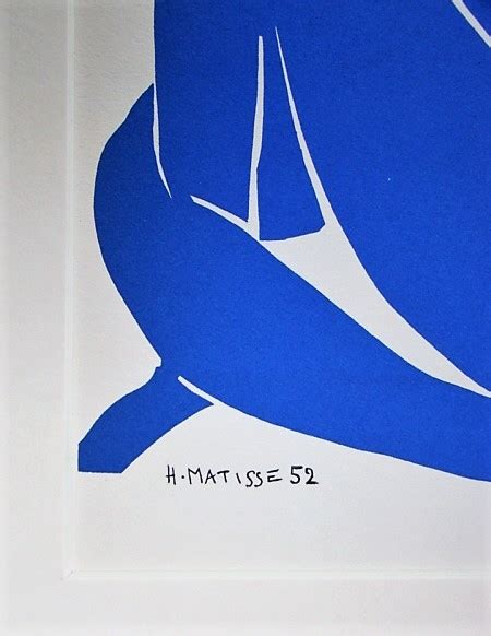 Henri Matisse Nu Bleu Ii Mutualart