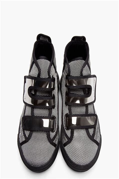 Hi Top Strap Sneakers Soletopia