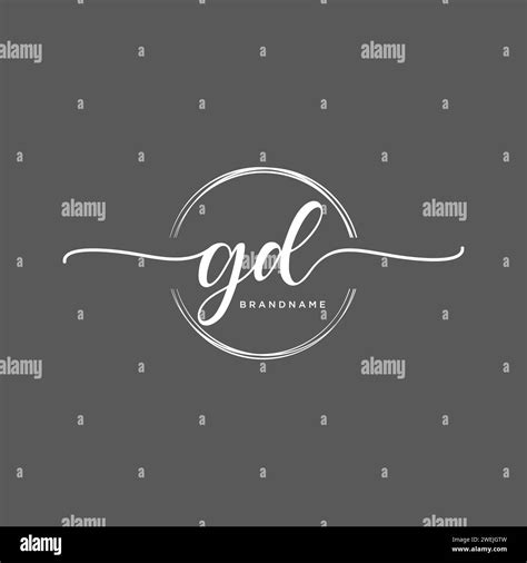 gd initial black  white stock  images alamy