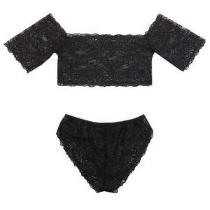 Intimates Sleepwear Black Piece Lace Lingerie Set Poshmark