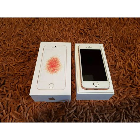 Iphone Se Rose Gold Full Box Arhiva Okazii Ro