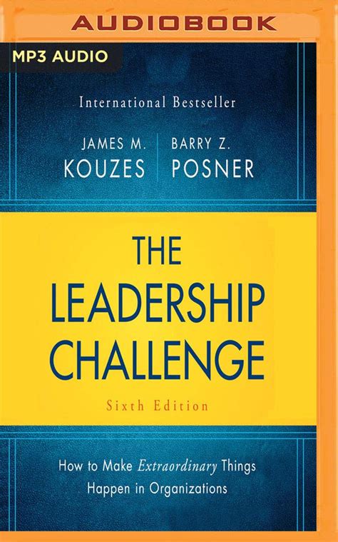 The Leadership Challenge Sixth Edition James M Kouzes Barry Z