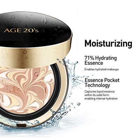 AGE 20's Signature Intense Full Coverage 71% Essence Cushion Foundation ...