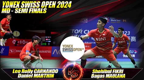 Bagas Fikri INA Leo Daniel INA Swiss Open 2024 Semi Finals