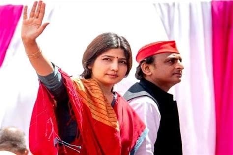 Dimple Yadav Files Nomination From Sp Stronghold Mainpuri The New Indian