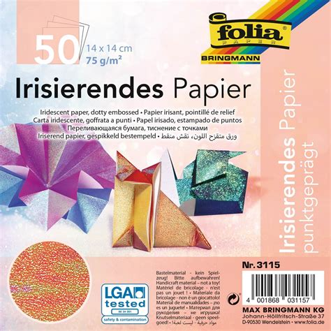 Opitec Loisirs Sciences Creativite Papier Iris Pour Pliage G