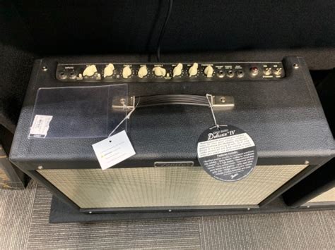 Gear Hunter Fender Hot Rod Deluxe Iv W X Tube Combo Amplifier Black