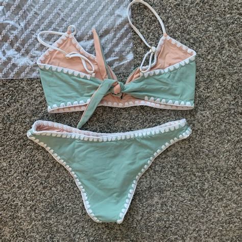 Pilyq Swim Nwot Pilyq Reversible Bikini Size Large Poshmark